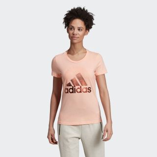 アディダス(adidas)のadidas レディース ホイルTシャツ(Tシャツ(半袖/袖なし))