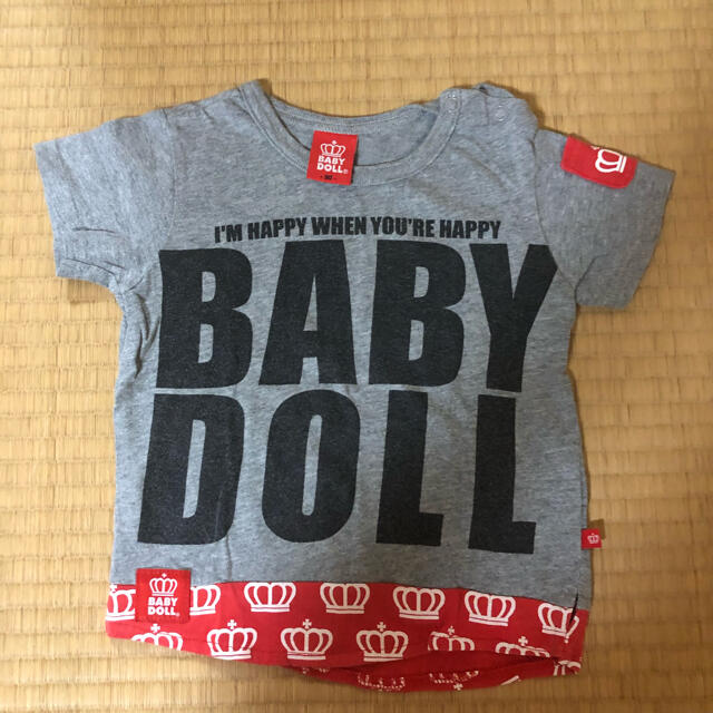 BABYDOLL(ベビードール)のBABYDOLL・Tシャツ【90サイズ】 キッズ/ベビー/マタニティのキッズ服男の子用(90cm~)(Tシャツ/カットソー)の商品写真