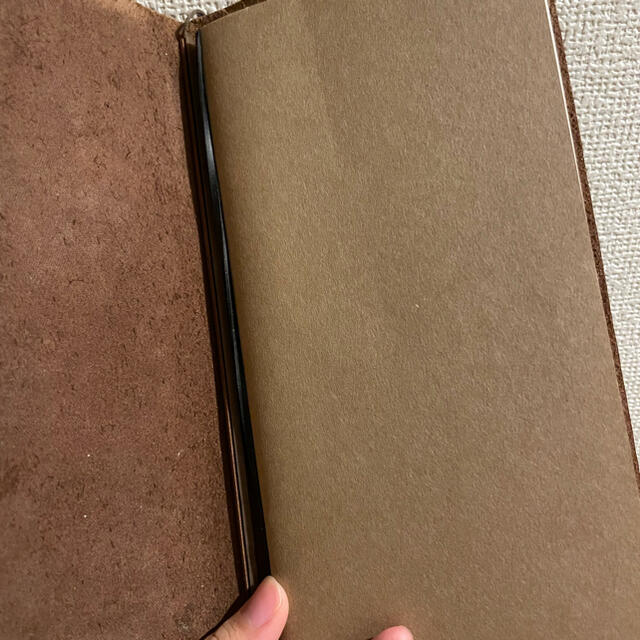 MIDORI Traveler’s notebook インテリア/住まい/日用品の文房具(ノート/メモ帳/ふせん)の商品写真