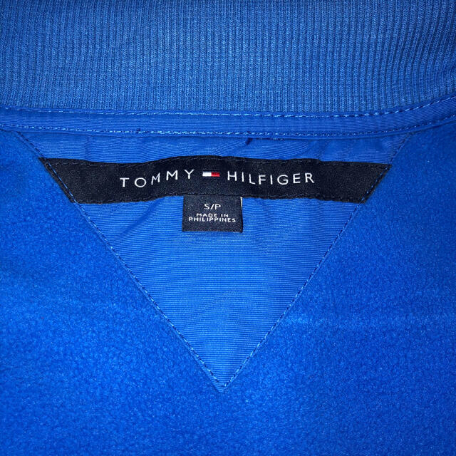 TOMMY HILFIGER(トミーヒルフィガー)のトミーヒルフィガー メンズフリースジャケット  サイズS/P ブルー メンズのジャケット/アウター(その他)の商品写真