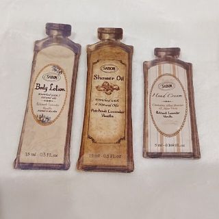 サボン(SABON)のSABON サボン サンプルセット パチュリ・ラベンダー・バニラ(その他)