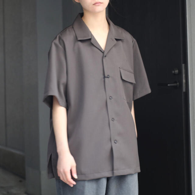 Stein Wool Gabardine SS Shirt