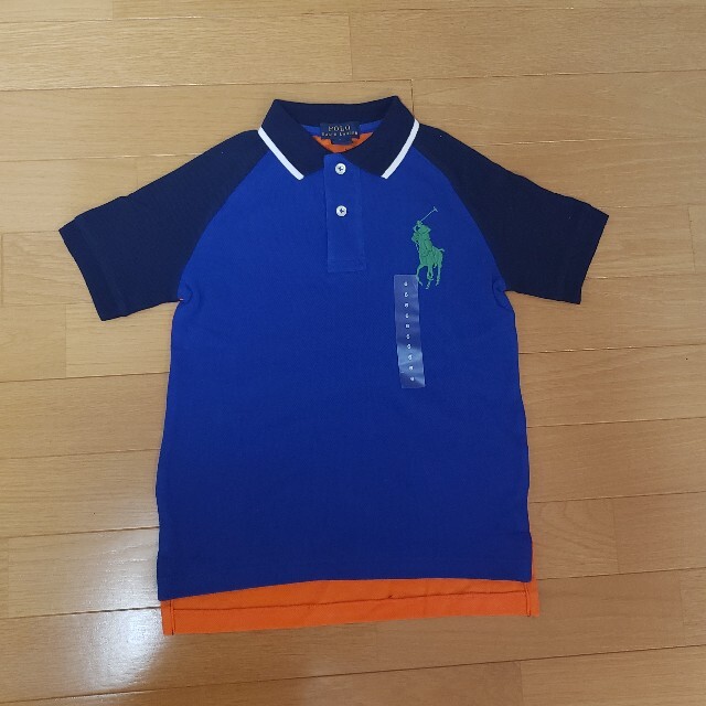 Ralph Lauren(ラルフローレン)の新品　ラルフローレン　ポロシャツ　120　 6T キッズ/ベビー/マタニティのキッズ服男の子用(90cm~)(Tシャツ/カットソー)の商品写真