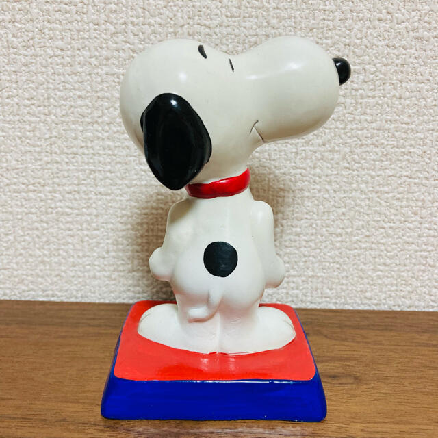 SNOOPY(スヌーピー)のビンテージ スヌーピー フィギュア Determined メッセージドール エンタメ/ホビーのフィギュア(アメコミ)の商品写真