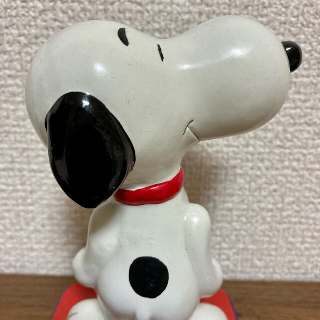 SNOOPY(スヌーピー)のビンテージ スヌーピー フィギュア Determined メッセージドール エンタメ/ホビーのフィギュア(アメコミ)の商品写真