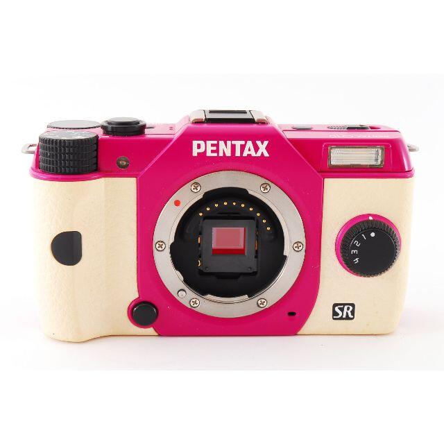 PENTAX Q10 ピンク×ホワイト