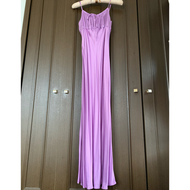 Velnica - 希少マイラン MYLAN紫パープル カシュクールマキシロング Velnica - 希少マイラン MYLAN紫パープル カシュクールマキシロング