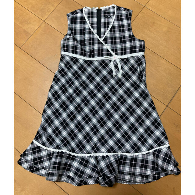 XOXO(キスキス)のxoxo ラメジャンバースカート キッズ/ベビー/マタニティのキッズ服女の子用(90cm~)(ワンピース)の商品写真