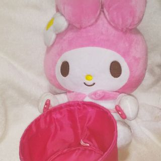 マイメロディ(マイメロディ)の★マイメロディ★小物入れ★ピンクずきんちゃん★Mymelody★ぬいぐるみ付き★(ぬいぐるみ)