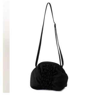 ヨウジヤマモト(Yohji Yamamoto)のyohji yamamoto GABARDINE SHIRRING POUCH(ショルダーバッグ)