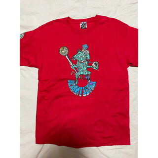 ヘックスアンチスタイル(HEX ANTISTYLE)の新品未使用　Hex antistyle Tシャツ Lサイズ 赤 レッド(Tシャツ/カットソー(半袖/袖なし))