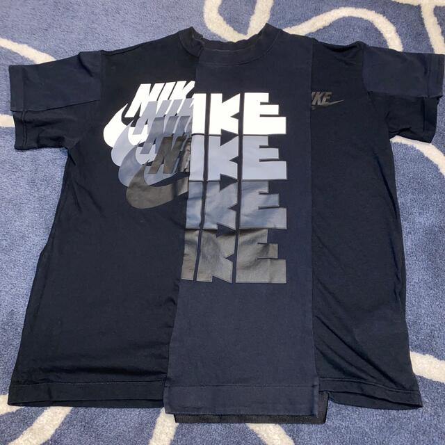 Nike Sacai Tee Mサイズ ドッキングTシャツ black 黒