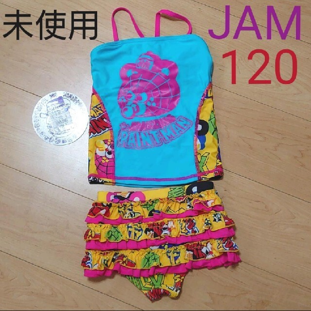 JAM(ジャム)の新品　未使用　JAM　セパレート　水着　120 キッズ/ベビー/マタニティのキッズ服女の子用(90cm~)(水着)の商品写真