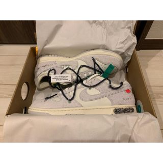 ナイキ(NIKE)のNIKE off-white DUNK low LOT 20 最終値下(スニーカー)