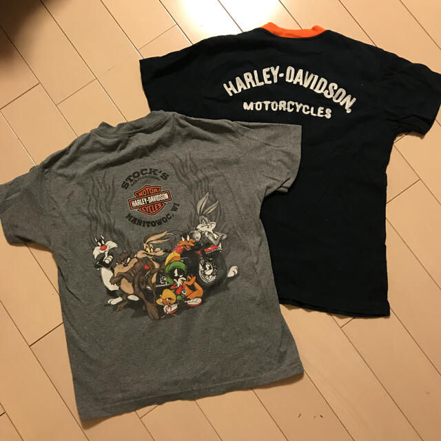 Harley Davidson(ハーレーダビッドソン)のハーレーダビッドソン☆バクプリT キッズ/ベビー/マタニティのキッズ服男の子用(90cm~)(Tシャツ/カットソー)の商品写真