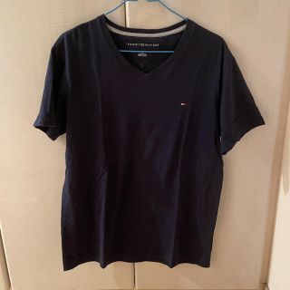 トミーヒルフィガー(TOMMY HILFIGER)のTOMMY HILFIGERワンポイント刺繍VネックT トミーヒルフィガー(Tシャツ/カットソー(半袖/袖なし))