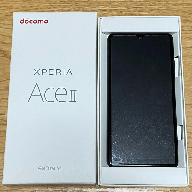 【・美品】docomo XPERIA AceⅡ so-41b 本体 黒