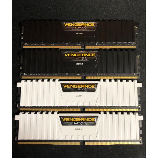 CORSAIR DDR4-2666MHz VENGEANCE 8GB 4枚 スマホ/家電/カメラのPC/タブレット(PCパーツ)の商品写真