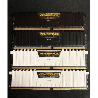 CORSAIR DDR4-2666MHz VENGEANCE 8GB 4枚(PCパーツ)