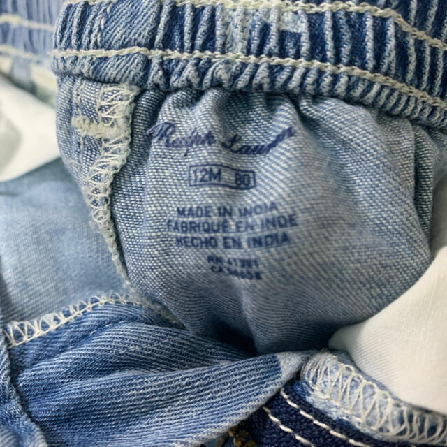 POLO RALPH LAUREN(ポロラルフローレン)のラルフローレン　ショートパンツ　80センチ キッズ/ベビー/マタニティのベビー服(~85cm)(パンツ)の商品写真