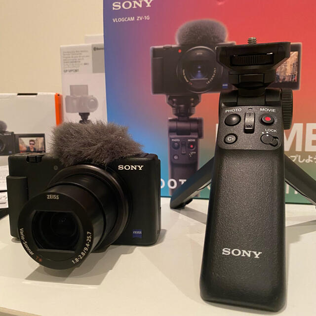 SONY VLOGCAM ZV-1G シューティンググリップキット