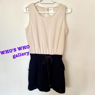 WHO'S WHO gallery ロンパース オールインワン フーズフー(オールインワン)