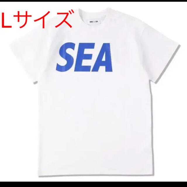 SEA S/S T-SHIRT / WHITE-BLUE SEA-21S-01