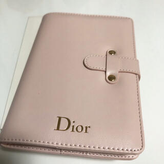 ディオール(Dior)のディオール　ノート　手帳　ピンク(ノベルティグッズ)