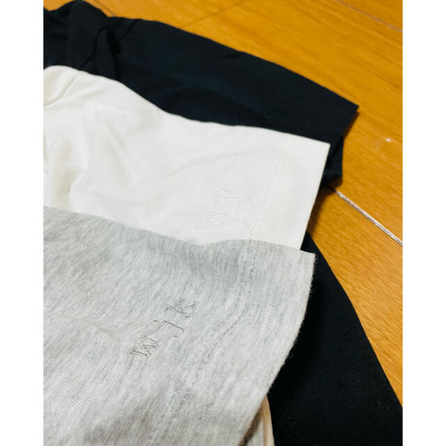 wjk(ダブルジェーケー)のnano-UNIVERSE別注　WJK半袖丸首シャツ　3点セット メンズのトップス(Tシャツ/カットソー(半袖/袖なし))の商品写真