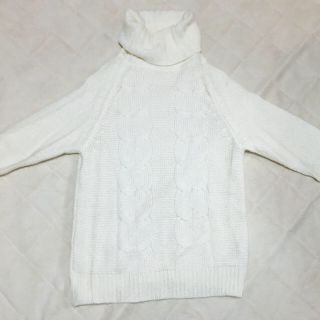 スナイデル(SNIDEL)のsnidel 福袋商品  白ニット+ダッフルコード みち様 31日まで取り置き♡(ニット/セーター)