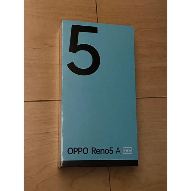 【新品未開封】OPPO Reno5 A SIMフリー アイスブルー