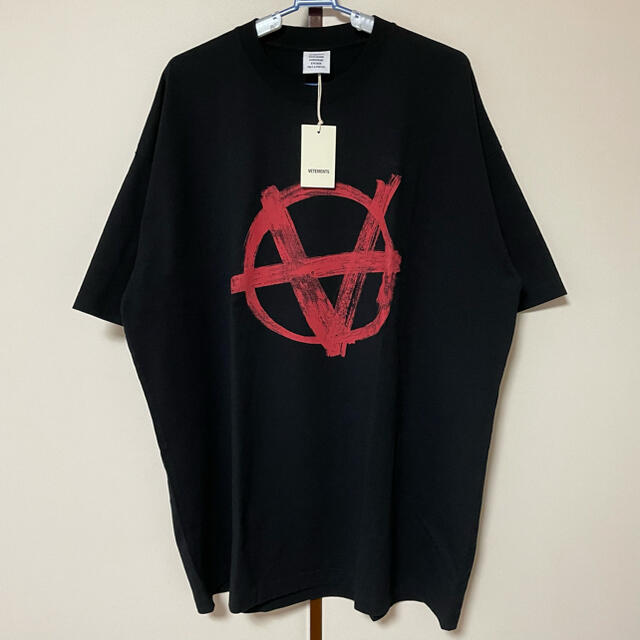 【値下げ】VETEMENTS OVERSIZED ANARCHY TEE 1