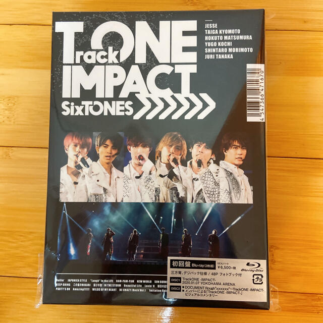 SixTONES TrackONE　-IMPACT-（初回盤） Blu-ray