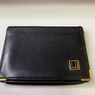 ダンヒル(Dunhill)のダンヒル　名刺入　本物　中古(名刺入れ/定期入れ)