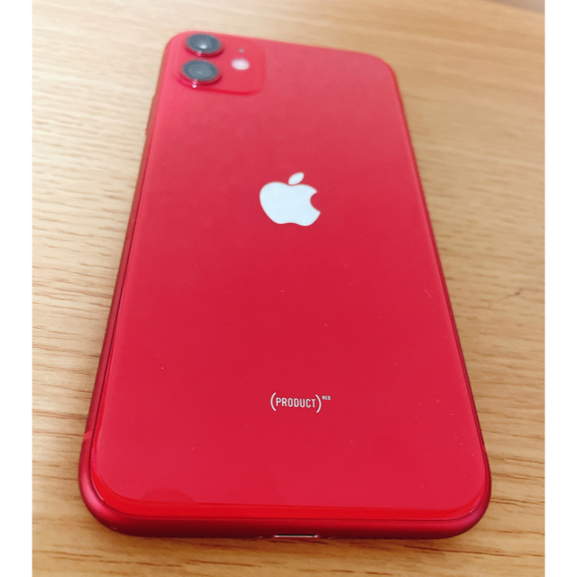 が大特価！ iPhone - iPhone11 RED 128GB SIMフリー済 スマートフォン