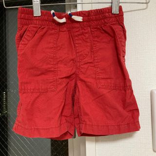 ベビーギャップ(babyGAP)のbaby gap ハーフパンツ 赤　90 95 2years(パンツ/スパッツ)