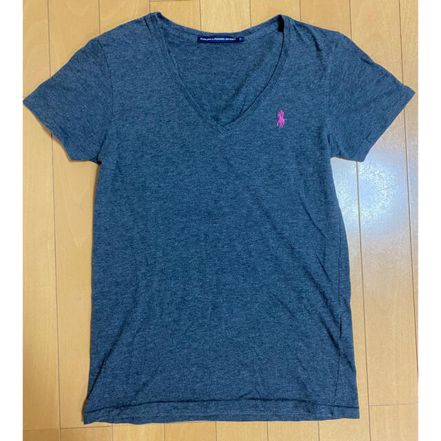Ralph Lauren(ラルフローレン)の【専用】Ralph LaurenVネックTシャツ レディースのトップス(Tシャツ(半袖/袖なし))の商品写真