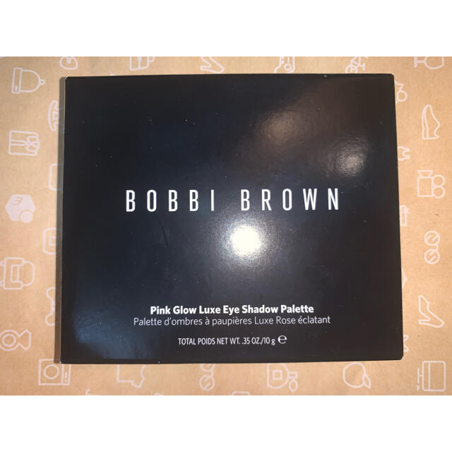 BOBBI BROWN(ボビイブラウン)の【限定】ボビイブラウン　ピンクグロウ　リュクスアイシャドウパレット　新品未使用 コスメ/美容のベースメイク/化粧品(アイシャドウ)の商品写真