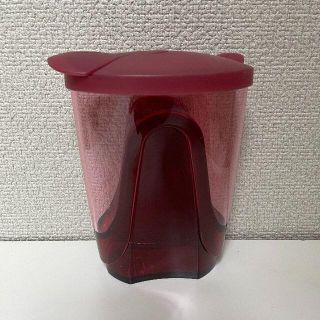 タッパーウェア(TupperwareBrands)の【新品未使用】Tupperware 容器（レッド）送料無料(容器)