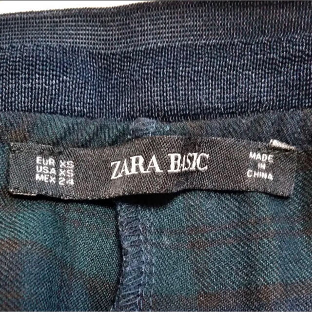 ZARA(ザラ)のZARA パンツ チェック レディースのパンツ(カジュアルパンツ)の商品写真