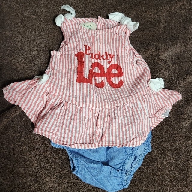 Buddy Lee(バディーリー)のBuddy Lee☆２点セット☆予約済み キッズ/ベビー/マタニティのベビー服(~85cm)(ロンパース)の商品写真