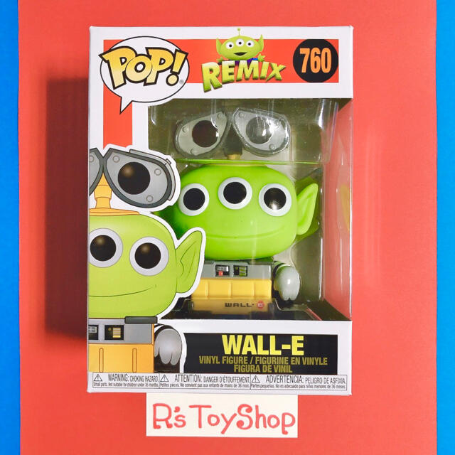Disney - FUNKOPOP ディズニーピクサー ウォーリー フィギュアの Disney - FUNKOPOP ディズニーピクサー ウォーリー フィギュアの