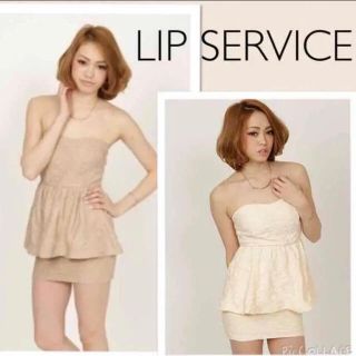 リップサービス(LIP SERVICE)のLIP SERVICE 未使用 タイトミニスカートのみ(ミニスカート)