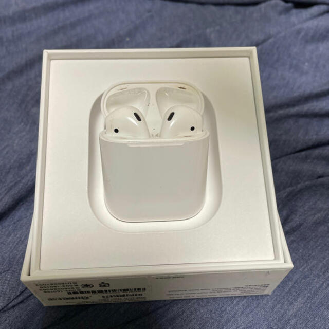 AirPods Apple アップル イヤフォン iPhone MMEF2J/A_画像2