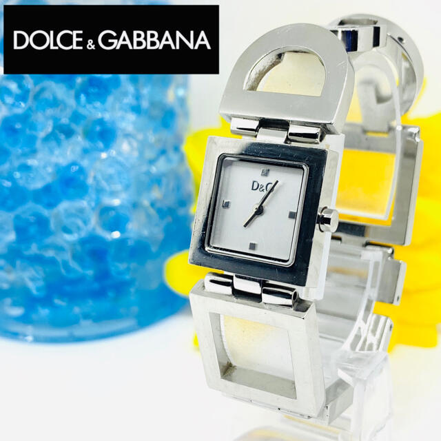 ファッション小物【D&G】ドルチェ&ガッバーナ　レディース腕時計　新品電池です☆
