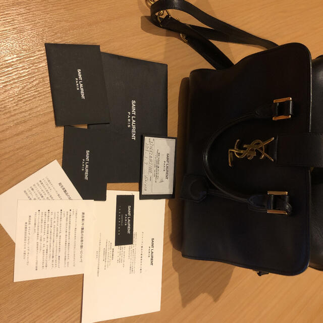 限定製作】 Saint Laurent - SAINT LAURENT ベイビーカバス サン