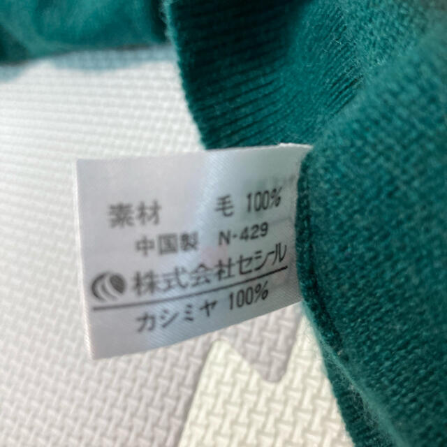 セシリーヌ　メンズ　カシミヤ　ニット　 メンズのトップス(ニット/セーター)の商品写真