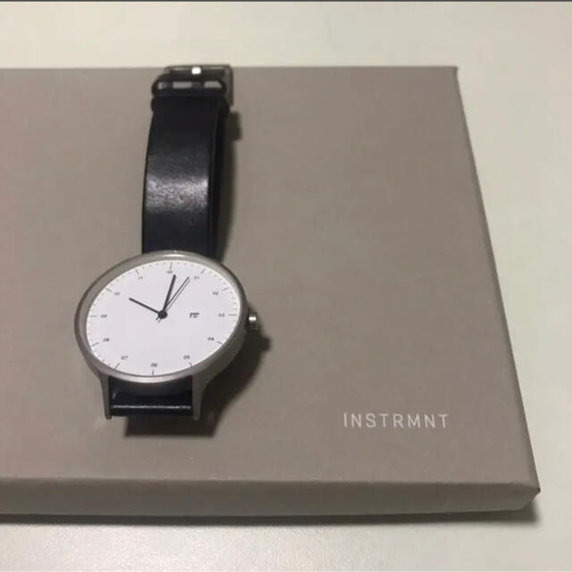 インストゥルメント　腕時計　本革ベルト　INSTRMNT
