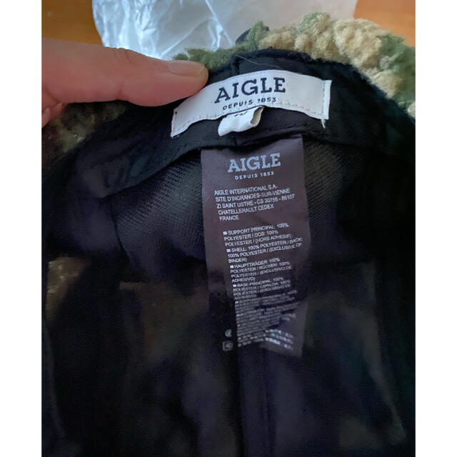 AIGLE(エーグル)のエーグル　カモフラージュ　キャップ　フリー レディースの帽子(キャップ)の商品写真