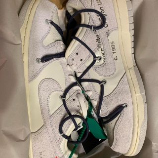 オフホワイト(OFF-WHITE)のNIKE DUNK OFF-WHITE(スニーカー)